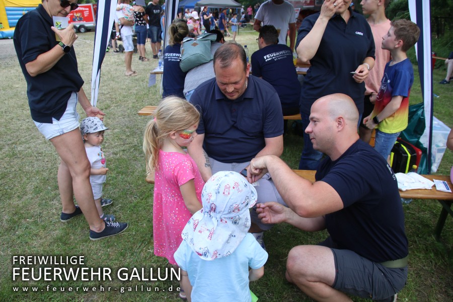 Feuerwehrfest zu unserem Jubiläum